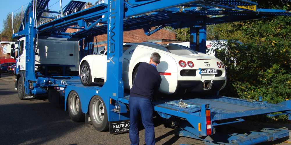 covered car transport