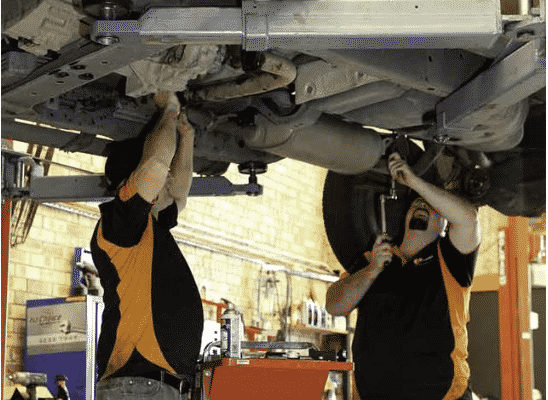 1st choice mechanics under a car